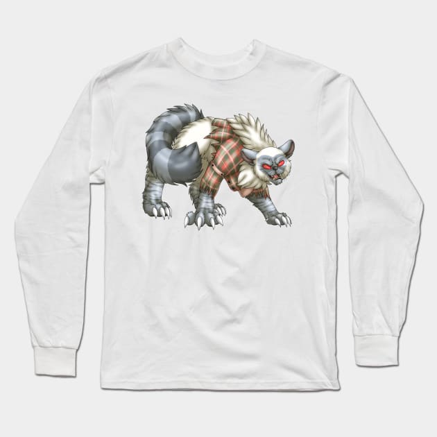 WereCat: Blue Lynx Point Long Sleeve T-Shirt by spyroid101